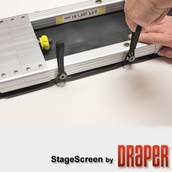 Проекционный экран Draper StageScreen 732x411
