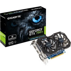 Видеокарта Gigabyte GeForce GTX 750 Ti GV-N75TWF2OC-4GI