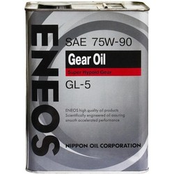 Трансмиссионное масло Eneos Gear Oil 75W-90 GL-5 4L