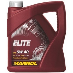 Моторное масло Mannol Elite 5W-40 4L
