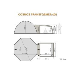 Палатка Maverick Cosmos 400 Transformer