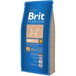 Корм для собак Brit Premium Adult M 15 kg