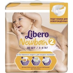 Подгузники Libero Newborn 2 / 26 pcs