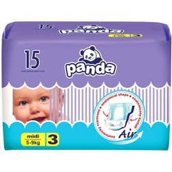 Подгузники Panda Diapers 3 / 15 pcs