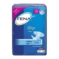 Подгузники Tena Slip Plus M / 10 pcs