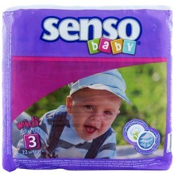 Подгузники Senso Baby Midi 3 / 70 pcs