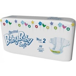 Подгузники (памперсы) BabyBaby Soft Standard 2 / 62 pcs