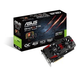 Видеокарта Asus GeForce GTX 960 GTX960-DC2OC-4GD5-BLACK