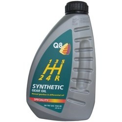 Трансмиссионные масла Q8 Synthetic 75W-90 1L