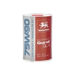 Трансмиссионные масла Wolver Multipurpose Gear Oil GL-4 75W-90 1L