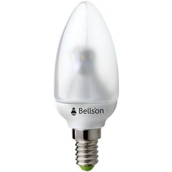 Лампочки Bellson C38 3W 3000K E14 O