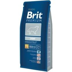 Корм для собак Brit Premium Light 15 kg