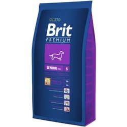 Корм для собак Brit Premium Senior S 1 kg