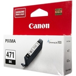 Картридж Canon CLI-471BK 0400C001