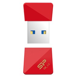 USB Flash (флешка) Silicon Power Jewel J08 16Gb (красный)