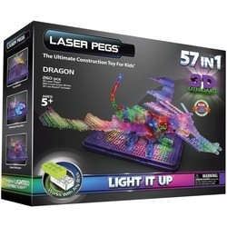 Конструктор Laser Pegs Dragon 1070 57 in 1