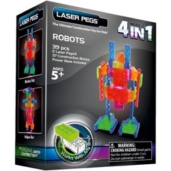 Конструктор Laser Pegs Robots 200b 4 in 1