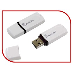 USB Flash (флешка) SmartBuy Paean (белый)