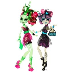 Кукла Monster High Zombie Shake Rochelle and Venus BJR17