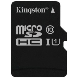 Карта памяти Kingston microSDHC UHS-I U1 Class 10 16Gb