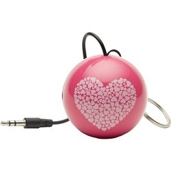 Портативная акустика KitSound Mini Buddy Speaker Heart