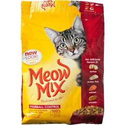 Корм для кошек Meow Mix Hairball Control 6.44 kg