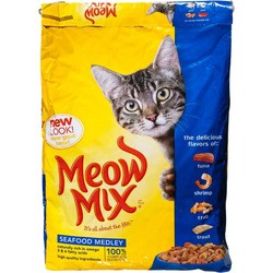 Корм для кошек Meow Mix Seafood Medley 1 kg