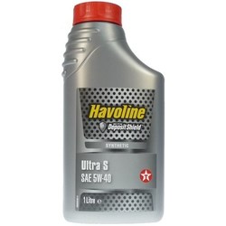 Моторное масло Texaco Havoline Ultra S 5W-40 1L