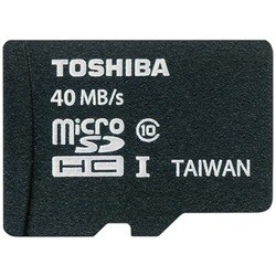 Карта памяти Toshiba microSDHC Class 10 UHS-I 40MB/s 16Gb