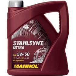 Моторное масло Mannol Stahlsynt Ultra 5W-50 4L