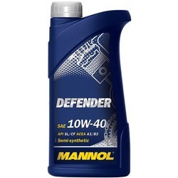 Моторное масло Mannol Defender 10W-40 1L