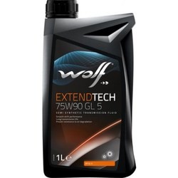 Трансмиссионное масло WOLF Extendtech 75W-90 GL5 1L