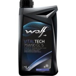 Трансмиссионное масло WOLF Vitaltech 75W-90 GL5 1L