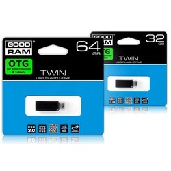 USB Flash (флешка) GOODRAM Twin 64Gb