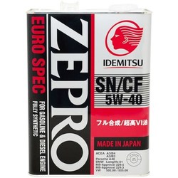 Моторное масло Idemitsu Zepro Euro Spec 5W-40 4L