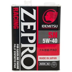 Моторное масло Idemitsu Zepro Racing 5W-40 4L