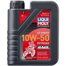 Моторное масло Liqui Moly Motorbike 4T Synth Offroad Race 10W-50 1L