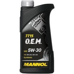 Моторное масло Mannol 7715 O.E.M. 5W-30 1L