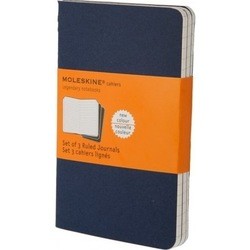 Блокнот Moleskine Set of 3 Ruled Cahier Journals Pocket Blue