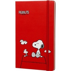 Блокноты Moleskine Peanuts Ruled Notebook Red