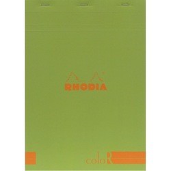 Блокноты Rhodia Ruled Color №18 Lime