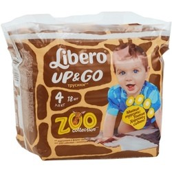 Подгузники Libero Up and Go Zoo Collection 4 / 32 pcs