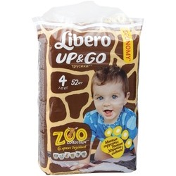 Подгузники Libero Up and Go Zoo Collection 4 / 52 pcs