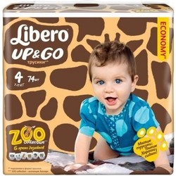 Подгузники Libero Up and Go Zoo Collection 4 / 74 pcs