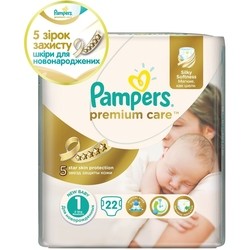 Подгузники Pampers Premium Care 1 / 22 pcs