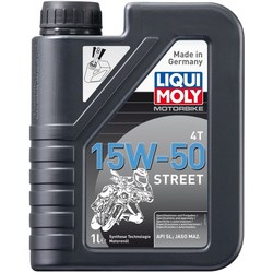 Моторное масло Liqui Moly Motorbike 4T 15W-50 Street 1L