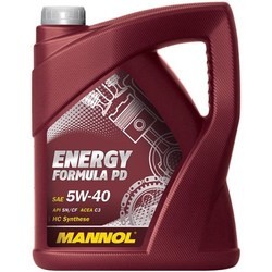 Моторное масло Mannol Energy Formula PD 5W-40 5L
