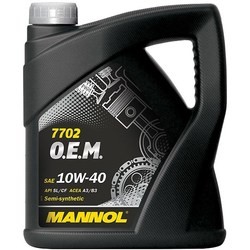 Моторное масло Mannol 7702 O.E.M. 10W-40 4L