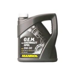 Моторное масло Mannol O.E.M. for Chevrolet Opel 5W-30 4L