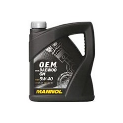 Моторное масло Mannol O.E.M. for Daewoo GM 5W-40 4L